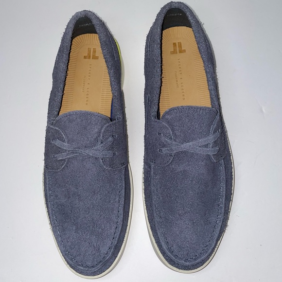 NWB Sperry X John Legend Signature Boat Shoe Gunmetal - Picture 4 of 12
